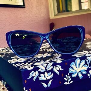 KARL LAGERFELD ROYAL BLUE SUNGLASSES